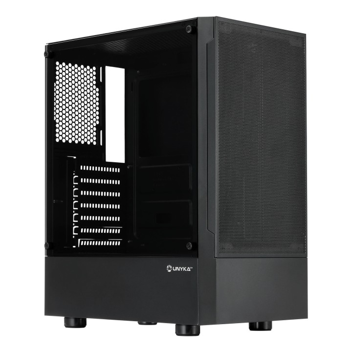 Caja UNYKA Aero C35 500W ATX ITX mATX Negra (UK52135)