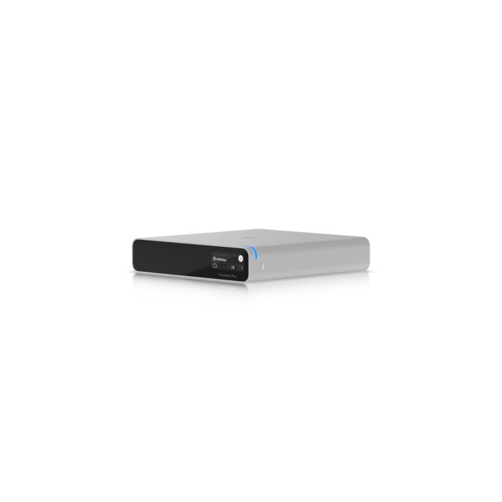Barebone Ubiquiti CloudKey Plus ARM Cortex Aluminio MicroSD OLED Rack/Desktop