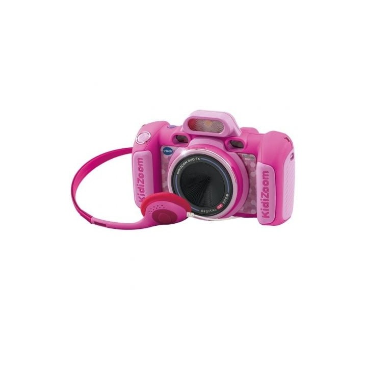 Cámara Digital Infantil VTech Kidizoom Duo FX Rosa 8MP Zoom Óptico 4x Selfies Juegos