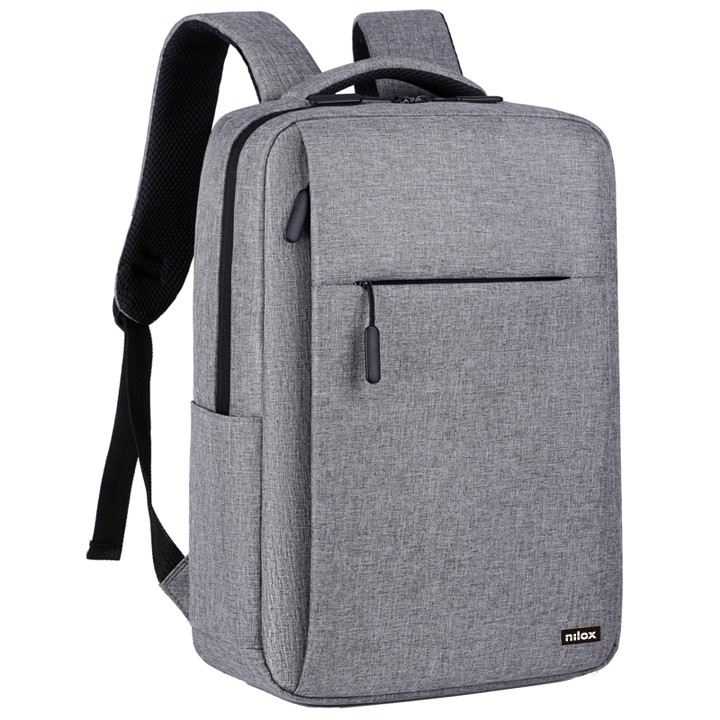 Mochila Profesional NILOX hasta 15.6" Gris (NXBK035)
