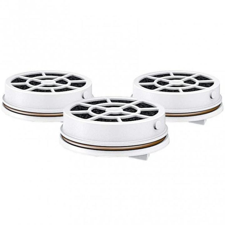 Laica Fast Disk Pack 3 Filtros de Carbono para Botella Filtrante Flown go