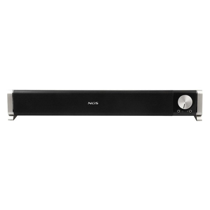 Barra de Sonido NGS 2.0 20W Bluetooth Negra (SB500-BT)