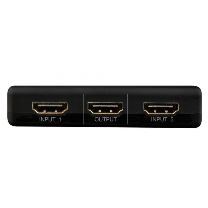 Fonestar FO-22SW51 Switch HDMI 5x1 4K 60Hz con Mando a Distancia