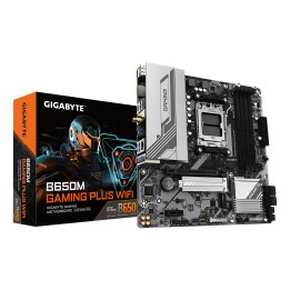 GIGABYTE B650M GAMING PLUS WIFI: (AM5) 4DDR5 HDMI mATX
