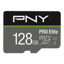 PNY Pro Elite microSDXC 128GB UHS-I U3 Clase 10