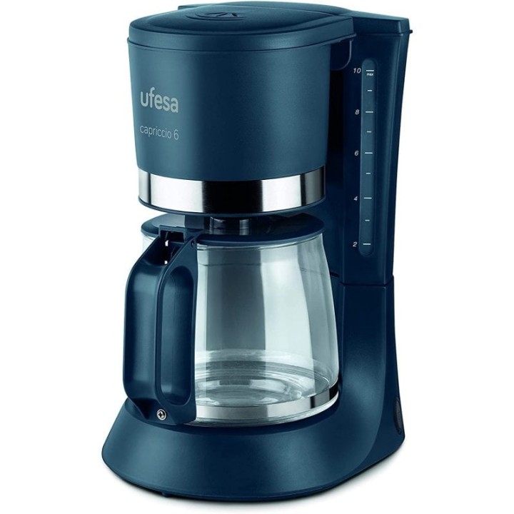 Ufesa CG7114 Capriccio Cafetera de Goteo 6 Tazas Negra