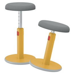 Taburete Leitz Ergo Cosy Active 2 Amarillo (6518-00-19)