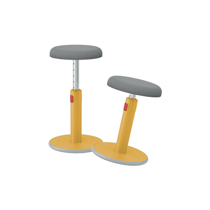 Taburete Leitz Ergo Cosy Active 2 Amarillo (6518-00-19)