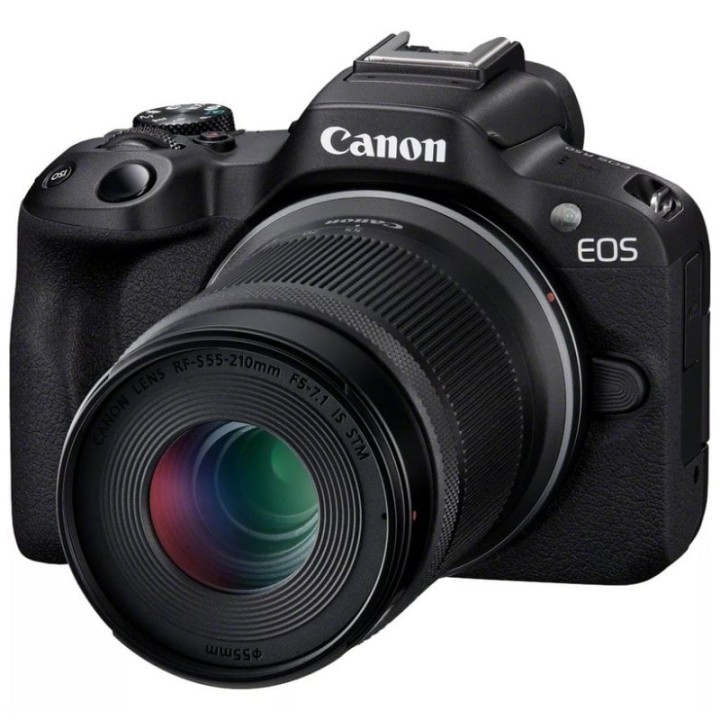 Canon EOS R50 24.2MP WiFi + Objetivo RF-S 18-45mm IS STM + Objetivo RF-S 55-210mm IS STM
