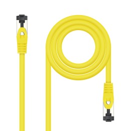 Nanocable Cat.8.1 SSTP 25cm Amarillo (10.20.2000-L25-Y)