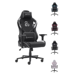Newskill Takamikura V2 Silla Gaming Tela Transpirable Reclinable 180°con Reposabrazos 4D Gris