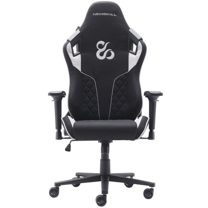 Newskill Takamikura V2 Silla Gaming Tela Transpirable Reclinable 180°con Reposabrazos 4D Gris