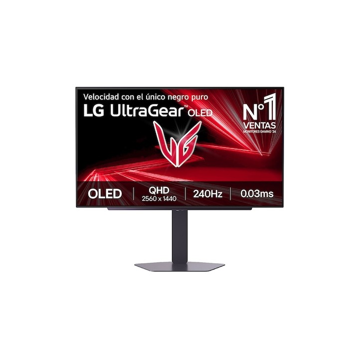 Monitor Gaming LG 27" OLED QHD 240Hz 0.03ms(27GX704A-B)
