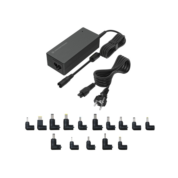 Cargador CONCEPTRONIC para portátil 90W (OZUL08B15)
