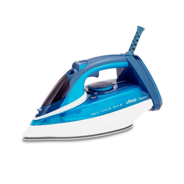 Ufesa Nytro Plancha de Vapor 400ml 3000W Azul