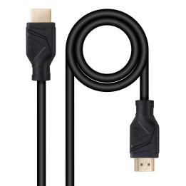 Nanocable HDMI V2.1 A/M-A/M 1m Negro (10.15.8301)