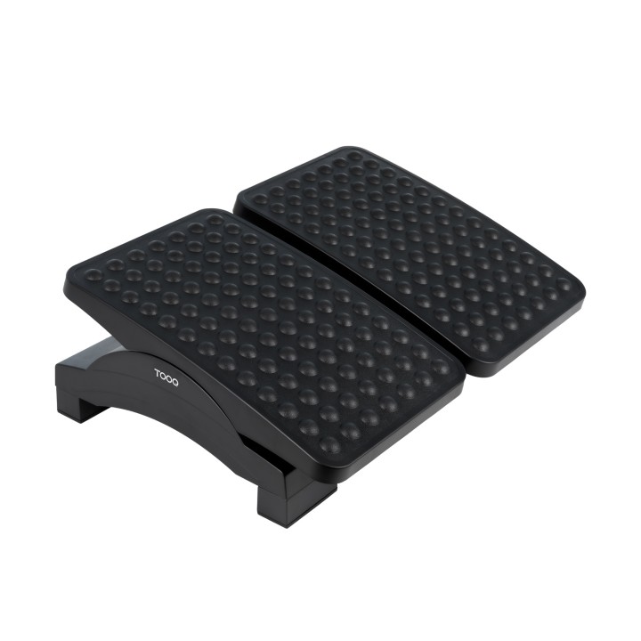 Reposapies TooQ Ajustable/Inclinable Negro (TQFR0604-B)