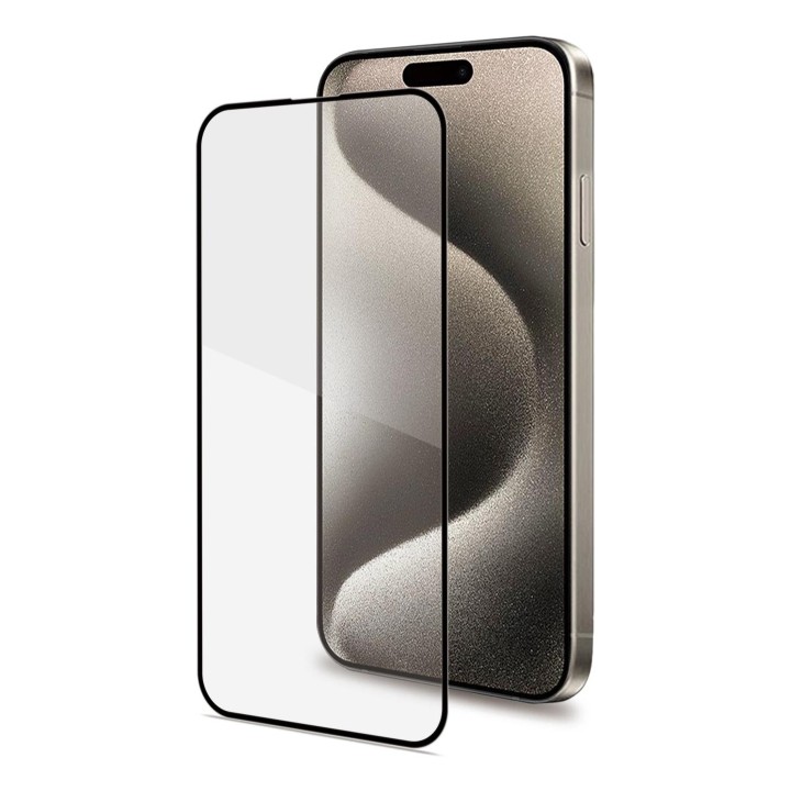 Protector Pantalla CELLY iPhone 16 Pro(FULLGLASS1079BK)