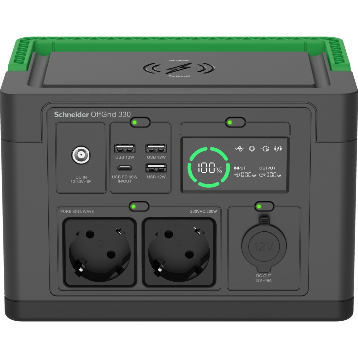 Power Station APC 330W Carga Solar/Usb (PPS330-GR)