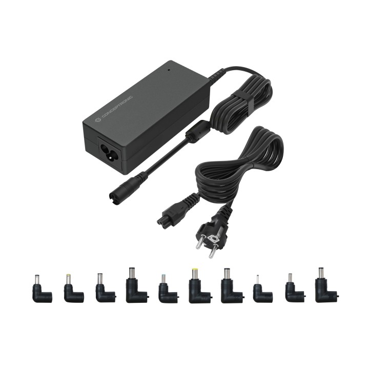 Cargador CONCEPTRONIC para portátil 90W (OZUL08B10)