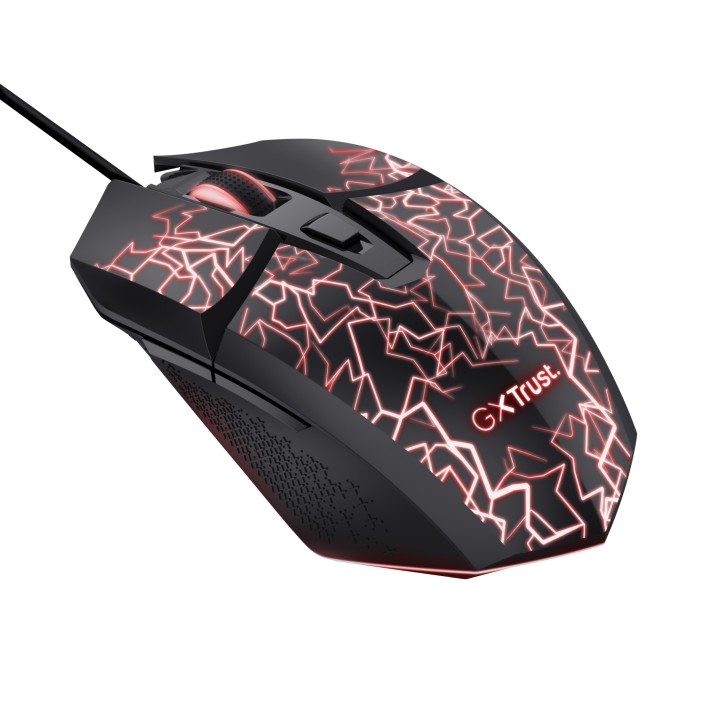 Ratón Gaming Trust GXT113 Felox RGB USB-A Negro (25749)