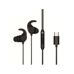 Auriculares CONCEPTRONIC Ergonómicos USB-C (BRENDAN05B)