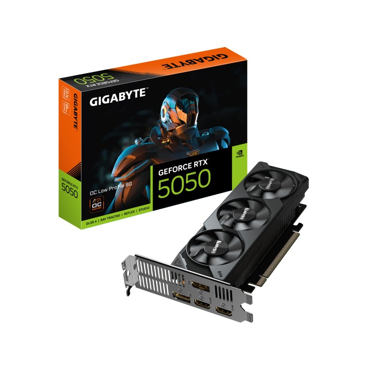GIGABYTE GV-N5050OC-8G GeForce RTX5050 OC LP 8Gb GDDR6
