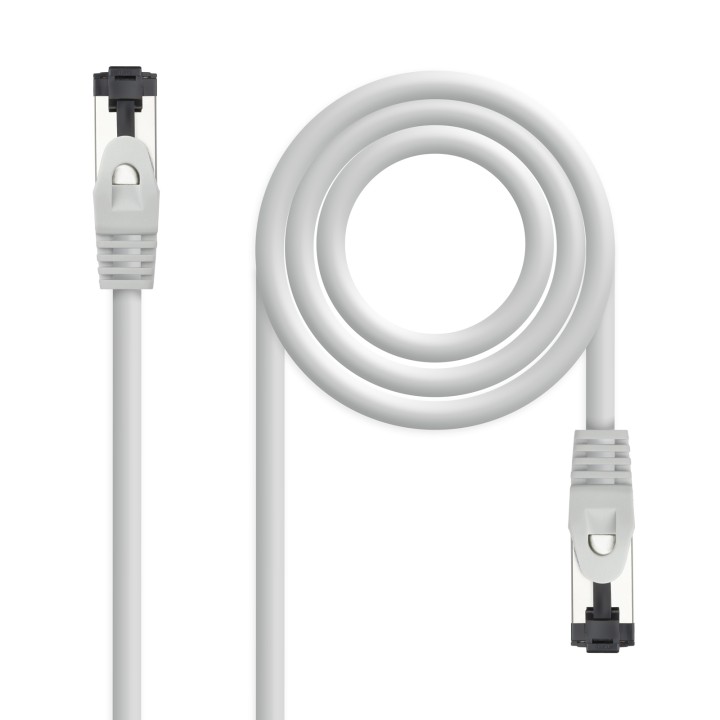 Nanocable Cat.8.1 RJ45 SSTP 0.5m Gris (10.20.2000)