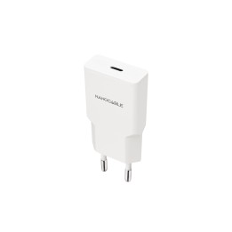 Cargador Nanocable 1xUSB-C PD 30W Blanco (10.10.2027)