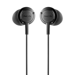 Auriculares NGS Intraurales USB-C Negro(CROSSSTEPBLACK)