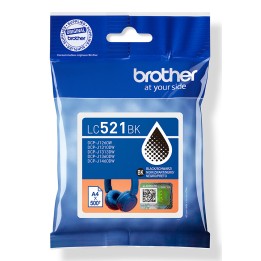 Tinta BROTHET Negro 500 páginas (LC521BK)