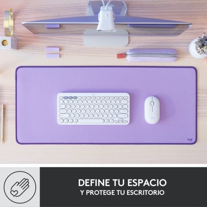 Logitech Studio Series Alfombrilla de Escritorio Lavanda