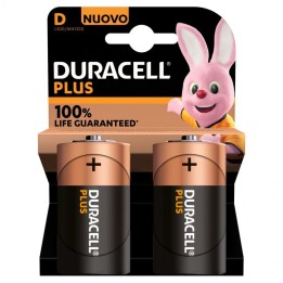 Duracell Plus Power Pack 2 Pilas Alcalinas D LR20