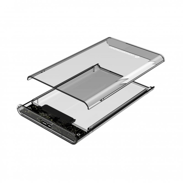 Conceptronic Caja Externa USB 3.0 SATA 2.5" Transparente