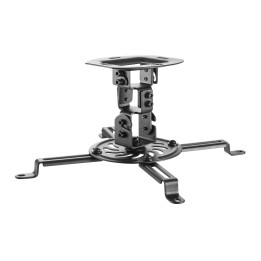 Soporte Techo EQUIP Proyector Máx 13.5kg Negro (650705)