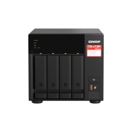 NAS QNAP Ryzen V1500B 8Gb M.2 4 Bahías (TS-473A-8G)