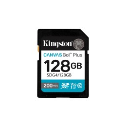 Kingston SDXC Canvas Go Plus 128Gb Gen4 (SDG4/128GB)