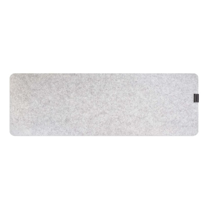 Phoenix Sizigia Alfombrilla Gaming Premium de Fieltro Gris Claro 90x30cm