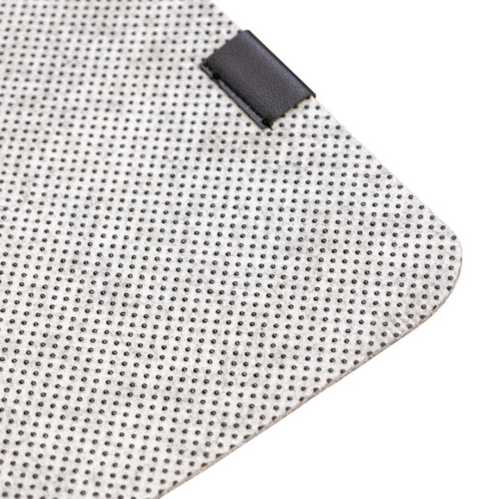 Phoenix Sizigia Alfombrilla Gaming Premium de Fieltro Gris Claro 90x30cm