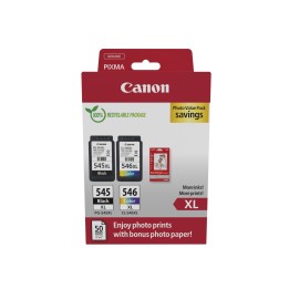 Tinta Canon PG-545XL/CL-546XL +Papel foto (8286B011)