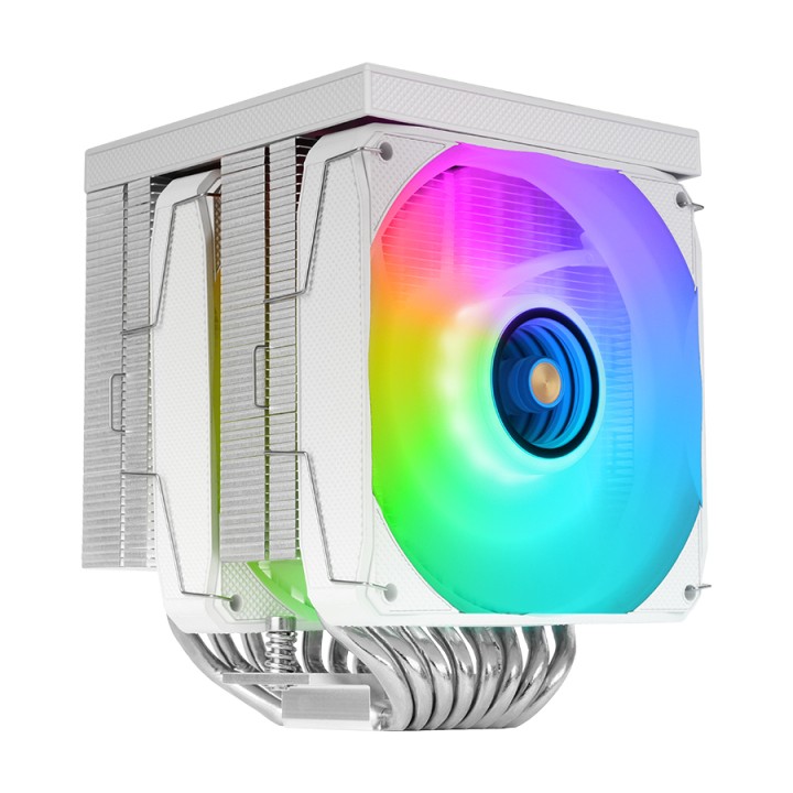 Ventilador Mars Gaming 2x120mm Blanco (MCPULCDPROW)