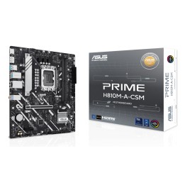 ASUS PRIME H810M-A-CSM: (1851) 2DDR5 HDMI DP RJ45 mATX