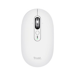 Ratón Trust Seron RF Wireless/Bluetooth Blanco (26019)