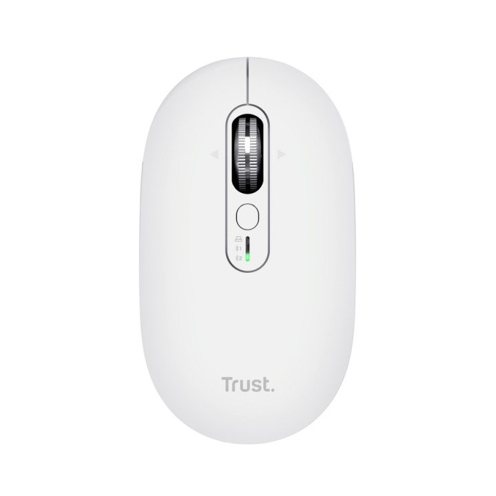 Ratón Trust Seron RF Wireless/Bluetooth Blanco (26019)