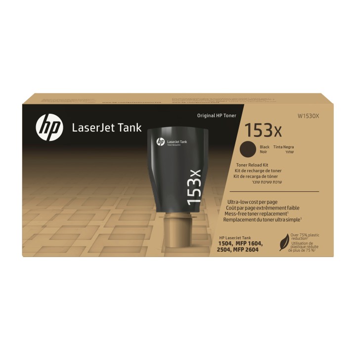 Kit de Recarga HP Toner LaserJet Tank 153X (W1530X)