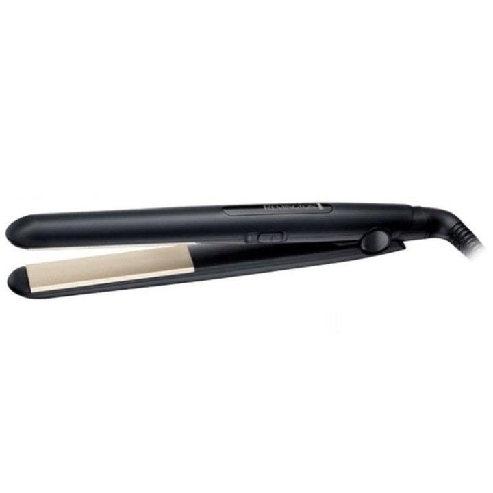Plancha de Pelo Cerámica Remington S1510 220ºC 2 Ajustes Placas Estrechas Negro