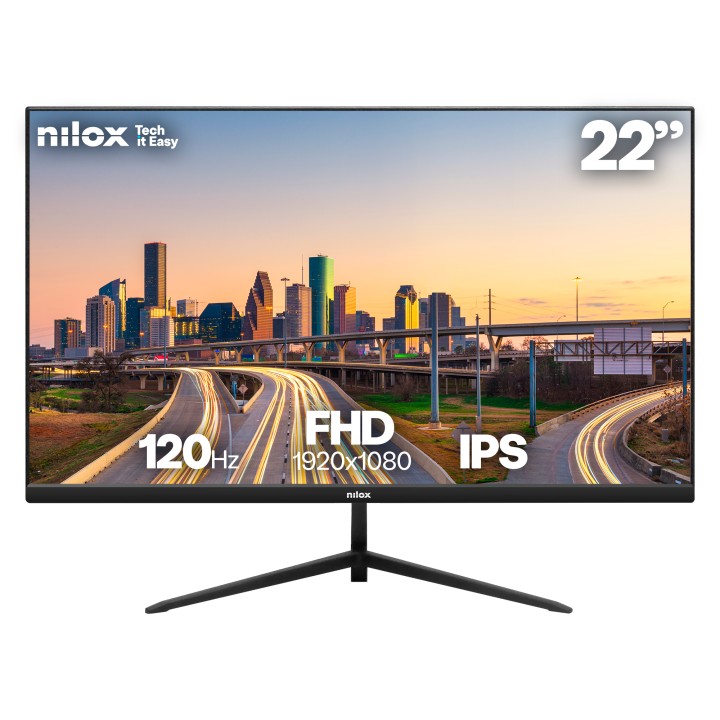 Monitor NILOX 22" IPS FHD 120Hz VGA HDMI (NXM22FHD1202)