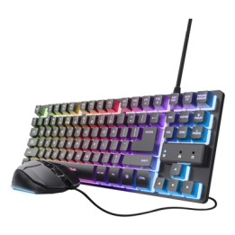 Teclado+Ratón Gaming Trust GXT 798 USB-A Negro (25638)