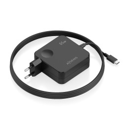 Cargador AISENS 65W USB-C 1.5m Negro(ASCH-1PD65WL80-BK)