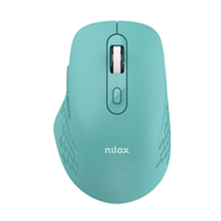 Ratón NILOX RF Wireless/BT 1600dpi Azul (NXMODWI04)